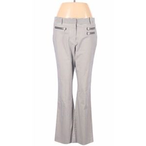 Veronica Beard Size 6 Navy Striped Kickflare Pants